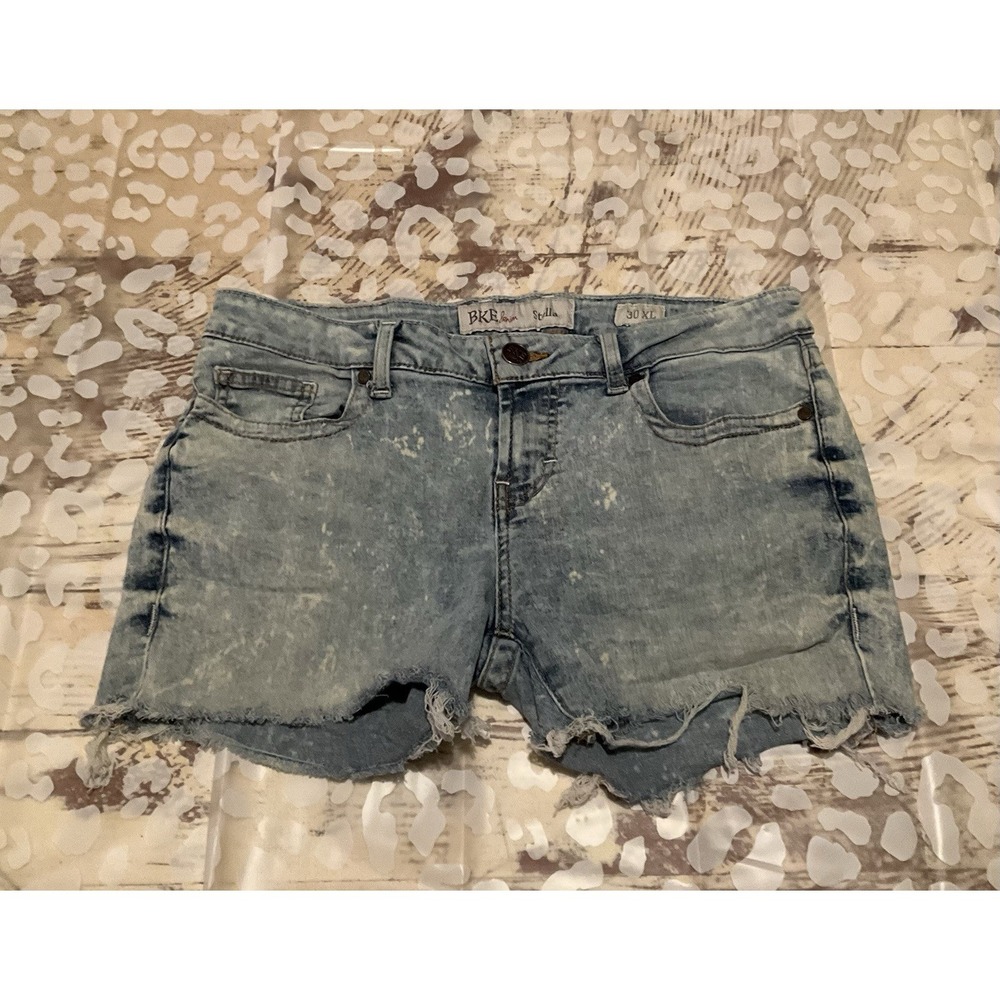 BKE Buckle Stella Stretch‎ Denim Shorts Size 30xl